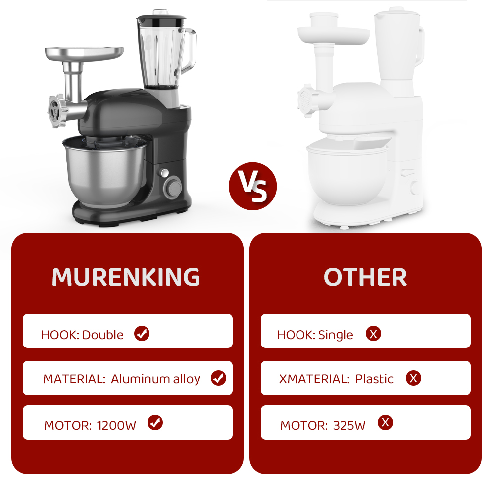 خلاط قوي ومحضر طعام للاستخدام  - مراجعة Stand Mixer وسعره