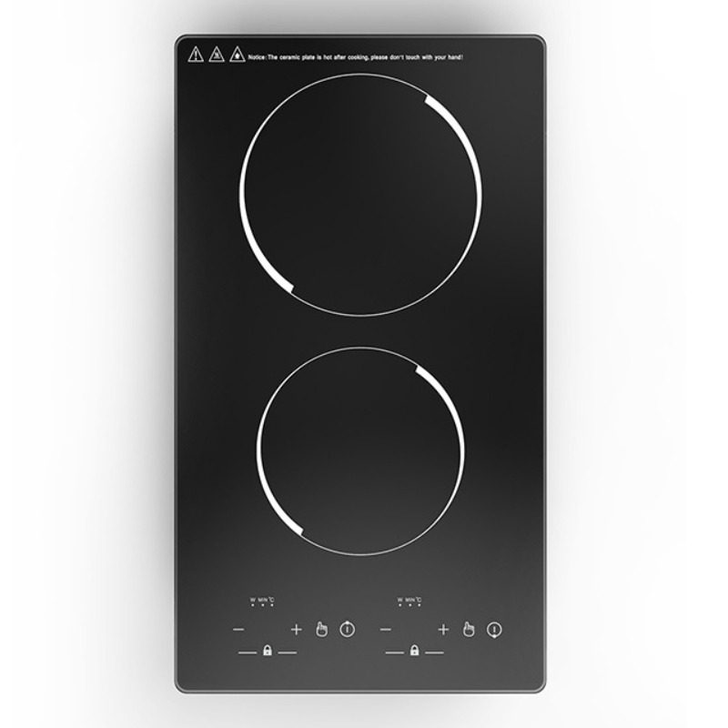 موقد حثي تجاري 12 بوصة بشعلتين - مراجعة Induction Cooker وسعره