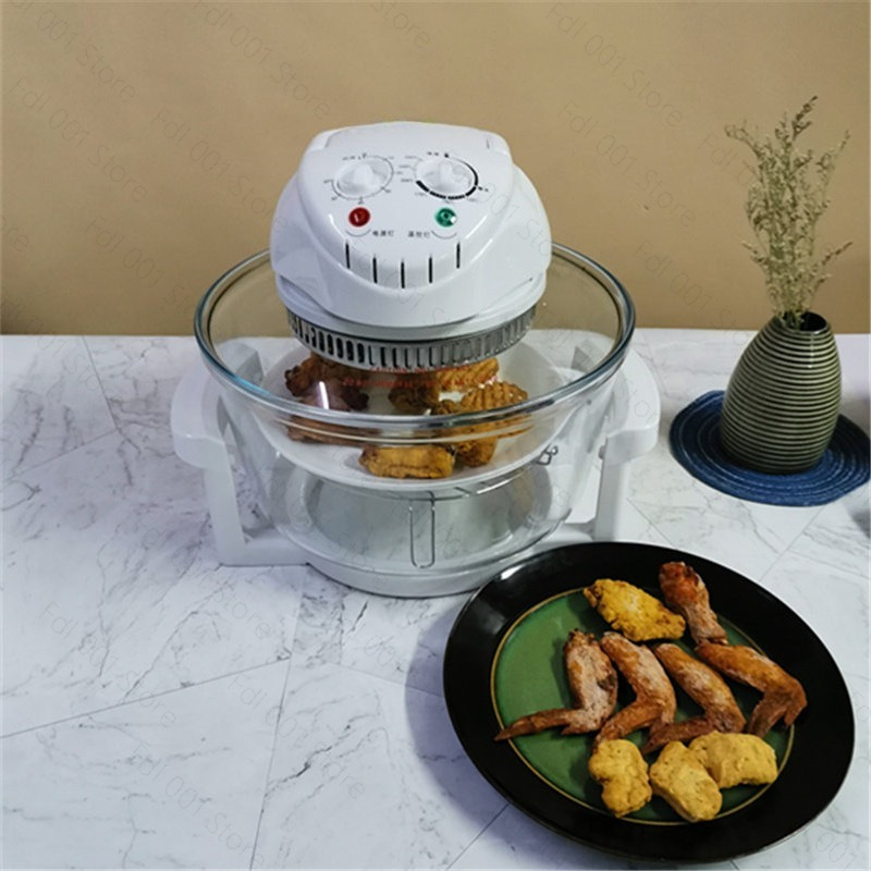 مقلاة هوائية زجاجية، فرن موجات - مراجعة Air Fryer وسعره