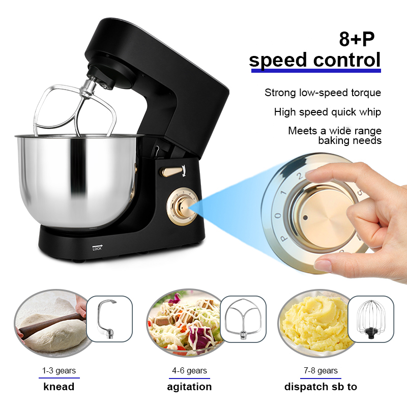 خلاط منزلي عالي القدرة 1800 وا - مراجعة Stand Mixer وسعره