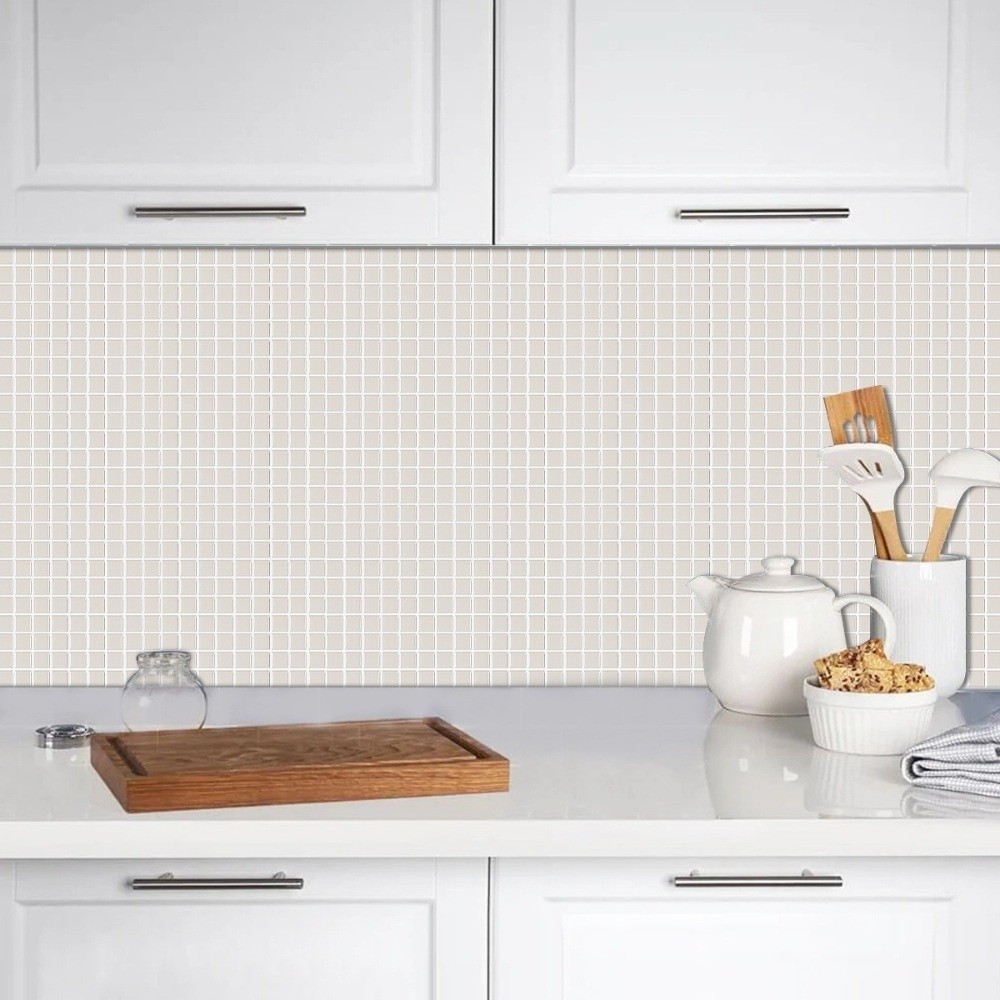 ملصقات بلاط جدارية ذاتية اللصق - مراجعة Kitchen Appliances Cabinet وسعره