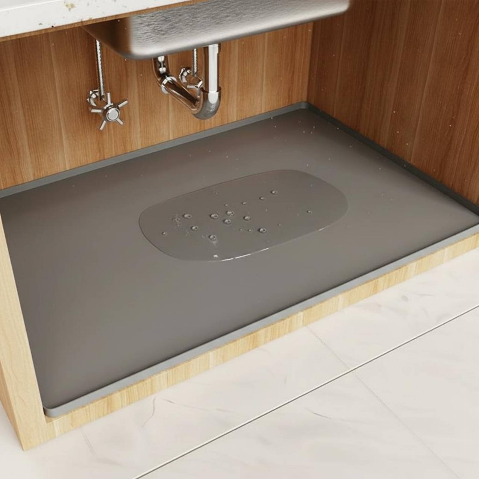 حصيرة سيليكون مقاومة للماء تحت - مراجعة Kitchen Appliances Cabinet وسعره