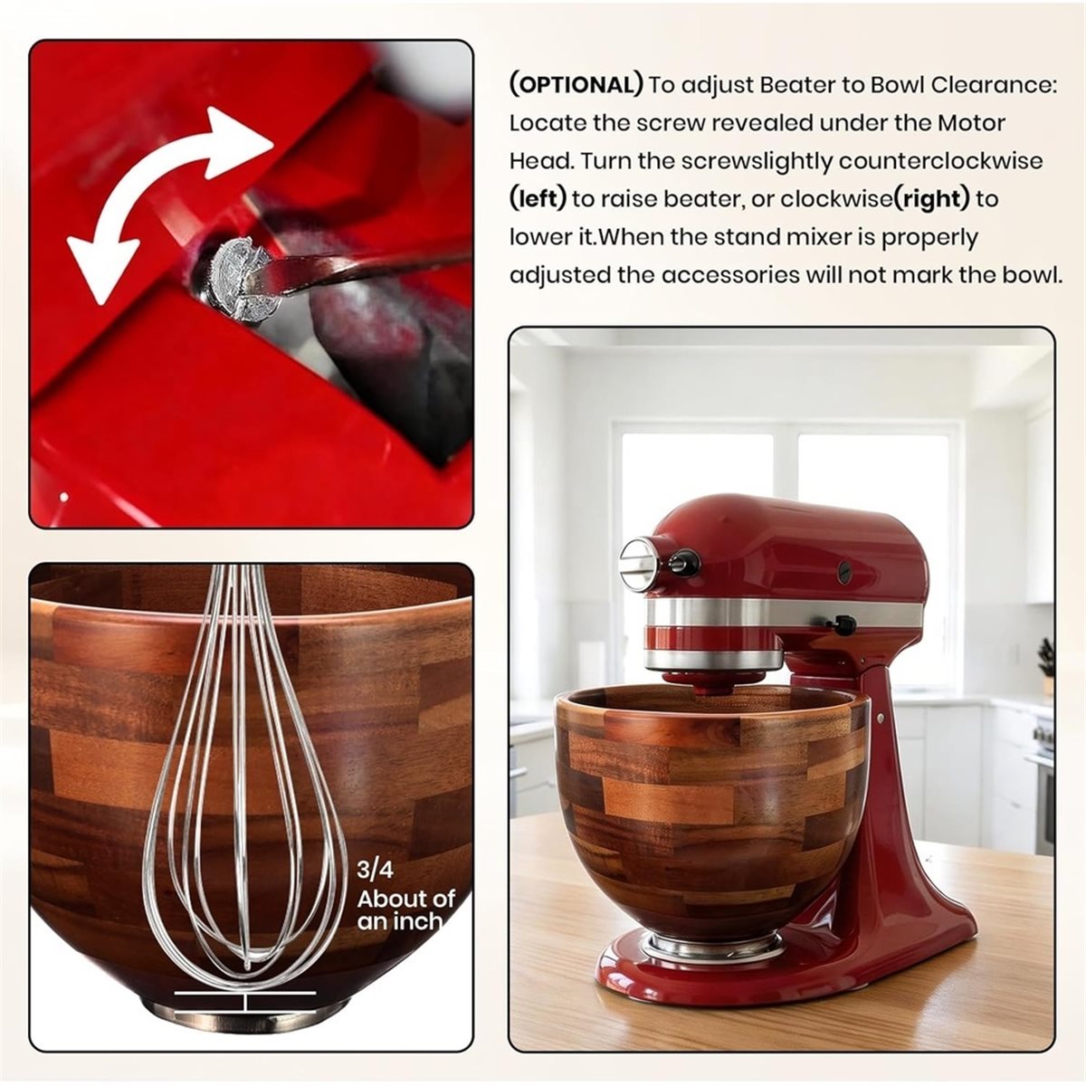 تحديث. وعاء خلط خشبي لخلاط كيت - مراجعة Stand Mixer وسعره