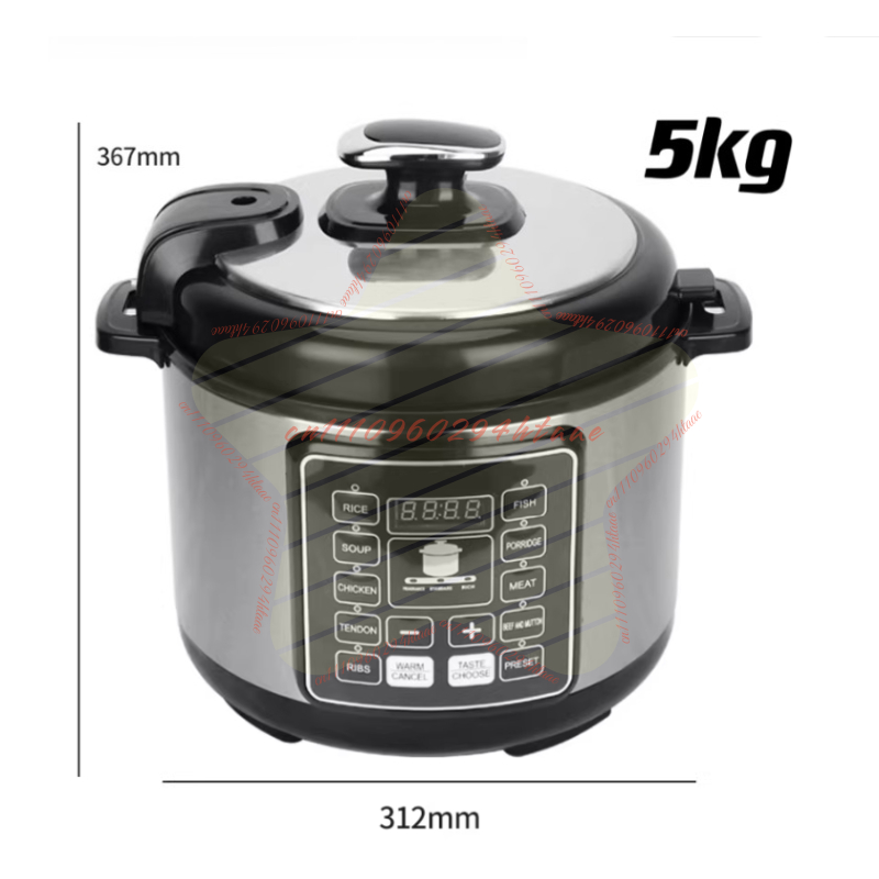 قدر ضغط كهربائي سعة 6 لتر، متع - مراجعة Rice Cooker وسعره